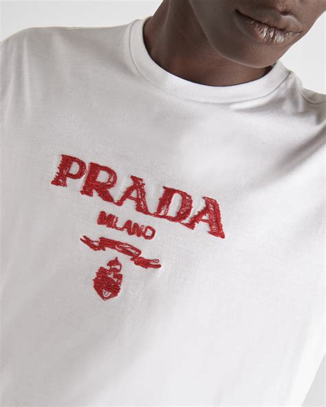 prada gravy t shirt mens|Prada t-shirts uk.